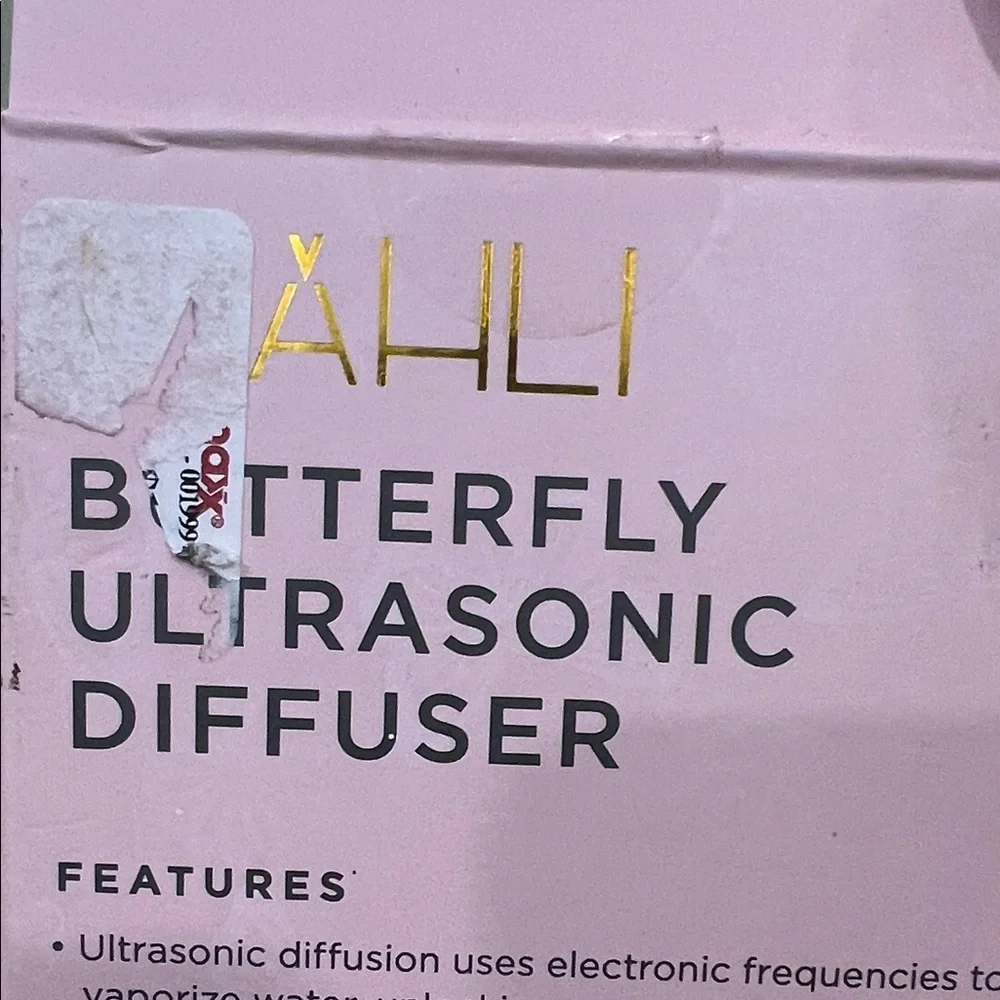 Mahli Butterfly Ultrasonic Diffuser. New with tag